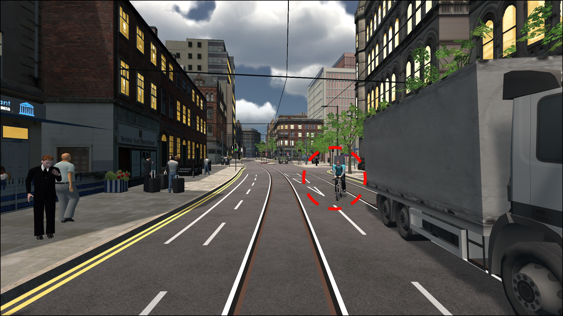 Hazard Perception training scenario